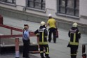 Fassadenfeuer Baustelle Koeln Kalk Dillenburgerstr P25